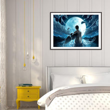 Lade das Bild in den Galerie-Viewer, Faltflügel Engel - volle Diamant-Malerei - 40x30cm