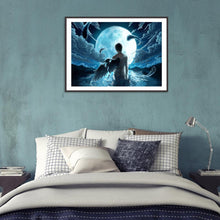 Lade das Bild in den Galerie-Viewer, Faltflügel Engel - volle Diamant-Malerei - 40x30cm