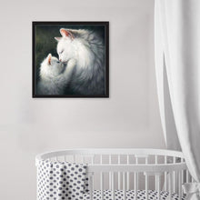 Lade das Bild in den Galerie-Viewer, Katze - volle Diamant-Malerei - 30x30cm