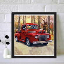 Lade das Bild in den Galerie-Viewer, Auto - voller runder Diamant - 30x30cm