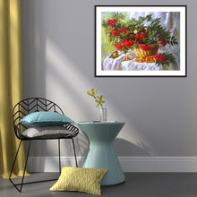 Lade das Bild in den Galerie-Viewer, Blume - volle Diamant-Malerei - 40x30cm