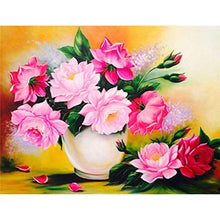 Lade das Bild in den Galerie-Viewer, Blume - volle Diamant-Malerei - 40x30cm
