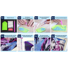Lade das Bild in den Galerie-Viewer, Schmetterling - volle Diamant-Malerei - 40x30cm