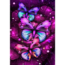 Lade das Bild in den Galerie-Viewer, Schmetterling - volle Diamant-Malerei - 40x30cm