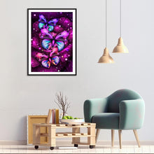 Lade das Bild in den Galerie-Viewer, Schmetterling - volle Diamant-Malerei - 40x30cm