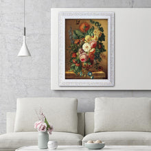 Lade das Bild in den Galerie-Viewer, Blume - voller runder Diamant - 40x30cm
