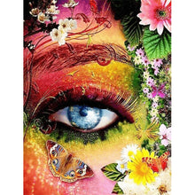 Lade das Bild in den Galerie-Viewer, Augen - volle Diamant-Malerei - 30x40cm