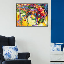Lade das Bild in den Galerie-Viewer, Schönheit - voller runder Diamant - 40x30cm