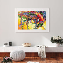 Lade das Bild in den Galerie-Viewer, Schönheit - voller runder Diamant - 40x30cm