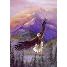 Lade das Bild in den Galerie-Viewer, Adler - volle Diamant-Malerei - 30x40cm