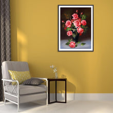 Lade das Bild in den Galerie-Viewer, Blume - volle Diamant-Malerei - 40x30cm