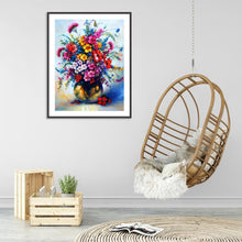 Lade das Bild in den Galerie-Viewer, Blume - volle Diamant-Malerei - 40x30cm