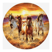 Lade das Bild in den Galerie-Viewer, Pferd - volle Diamant-Malerei - 30x30cm