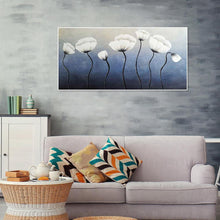 Lade das Bild in den Galerie-Viewer, Blumen - volle Runde Diamant-Malerei - 95x40cm