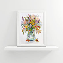 Lade das Bild in den Galerie-Viewer, Blumenstrauß - volle Diamant-Malerei - 30x40cm