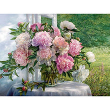 Lade das Bild in den Galerie-Viewer, Blume - volle Diamant-Malerei - 40x30cm