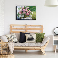 Lade das Bild in den Galerie-Viewer, Blume - volle Diamant-Malerei - 40x30cm