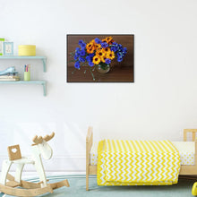 Lade das Bild in den Galerie-Viewer, Blume - volle Diamant-Malerei - 40x30cm