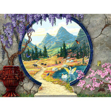 Lade das Bild in den Galerie-Viewer, Garten - volle Diamant-Malerei - 40x30cm