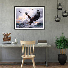 Lade das Bild in den Galerie-Viewer, Adler - volle Diamant-Malerei - 30x40cm