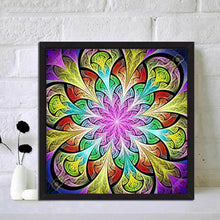 Lade das Bild in den Galerie-Viewer, Wunderschöne Blumen - volle Diamant-Malerei - 30x30cm