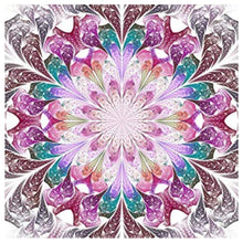 Lade das Bild in den Galerie-Viewer, Wunderschöne Blumen - volle Diamant-Malerei - 30x30cm