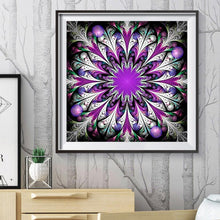 Lade das Bild in den Galerie-Viewer, Wunderschöne Blumen - volle Diamant-Malerei - 30x30cm