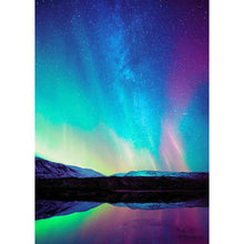 Lade das Bild in den Galerie-Viewer, Fantasy Aurora - voller runder Diamant -