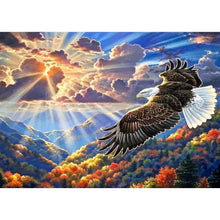 Lade das Bild in den Galerie-Viewer, Adler - volle Diamant-Malerei - 30x40cm