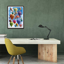 Lade das Bild in den Galerie-Viewer, Heißluftballon - volle Diamant-Malerei - 30x40cm