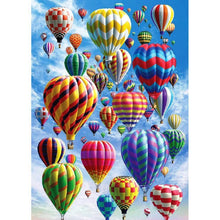 Lade das Bild in den Galerie-Viewer, Heißluftballon - volle Diamant-Malerei - 30x40cm