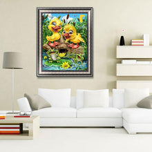 Lade das Bild in den Galerie-Viewer, Ente - volle Diamant-Malerei - 30x40cm