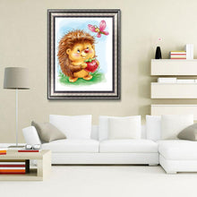 Lade das Bild in den Galerie-Viewer, Igel - volle Diamant-Malerei - 30x40cm
