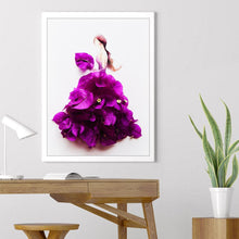 Lade das Bild in den Galerie-Viewer, Blumenfee - volle Diamant-Malerei - 30x40cm