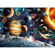 Lade das Bild in den Galerie-Viewer, Kosmos Planet - volle Diamant-Malerei - 40x30cm