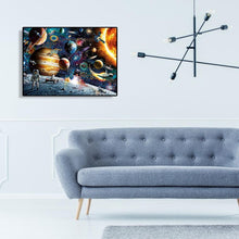 Lade das Bild in den Galerie-Viewer, Kosmos Planet - volle Diamant-Malerei - 40x30cm