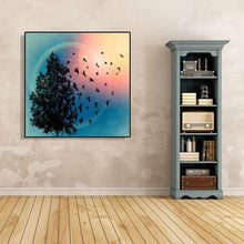 Lade das Bild in den Galerie-Viewer, Kreuzstich Baum Handwerk - voller Diamant-Malerei - 30x30cm