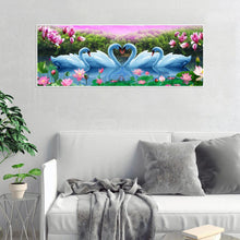 Lade das Bild in den Galerie-Viewer, Gänsesticker - voll diamantbemalen - 50x100cm