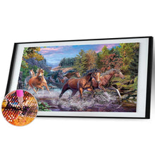 Lade das Bild in den Galerie-Viewer, Pferd - volle Diamant-Malerei - 50x100cm