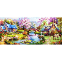 Lade das Bild in den Galerie-Viewer, Haus - volle Diamant-Malerei - 50x100cm