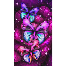 Lade das Bild in den Galerie-Viewer, Schmetterling - volle Diamant-Malerei - 30x48cm