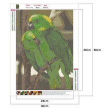 Lade das Bild in den Galerie-Viewer, Süße Vogel - voller Diamant-Malerei - 30x40cm