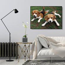 Lade das Bild in den Galerie-Viewer, DogAnimals - volle Diamant-Malerei - 40x30cm