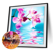 Lade das Bild in den Galerie-Viewer, Blumen - volle Diamant-Malerei - 30x30cm