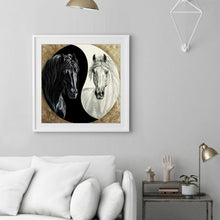 Lade das Bild in den Galerie-Viewer, Pferd - volle Diamant-Malerei - 30x30cm