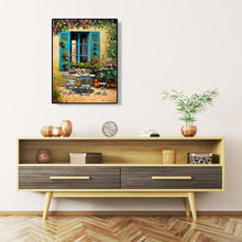Lade das Bild in den Galerie-Viewer, Blumenfenster - volle Diamant-Malerei - 30x40cm