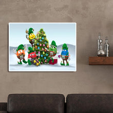Lade das Bild in den Galerie-Viewer, Weihnachten - voller runder Diamant - 40x30cm