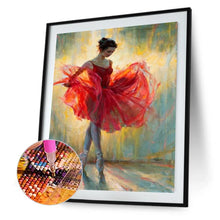 Lade das Bild in den Galerie-Viewer, Mädchen - voller runder Diamant - 30x40cm