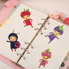 Lade das Bild in den Galerie-Viewer, 8pcs-Fruit Kid-Diy Handwerk Aufkleber