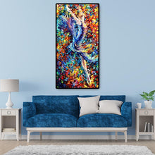 Lade das Bild in den Galerie-Viewer, Tänzerin - volle Runde Diamant-Malerei - 85x45cm